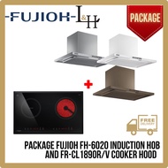 [BUNDLE] FUJIOH FH-6020 Induction Hob And FR-CL1890R/V 900MM Chimmey Cooker Hood