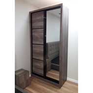 MX(128) 4ft x 8ft Antijump Wardrobe / Almari baju
