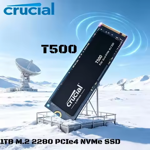 OEM Crucial T500 CT1000T500SSD8 1TB M.2 Gen4 NVMe SSD 7300MB/s High Speed Storage Disk For PS5 Gamin