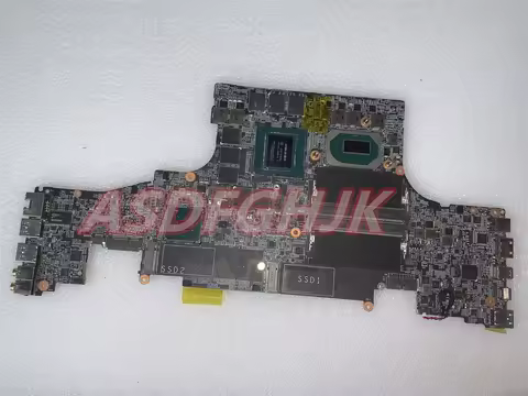 Original ms-16Q41 Motherboard For MSI MS-16Q4 GS65 9SE-885CN with I7-9750H AND RTX2060M N18E-G1-B-KB