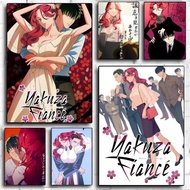 Poster Room Decoration Waterproof Y-Yakuza F-Fiance-E Poster Prints, Modern Wall Art,Bedroom,Dining 