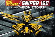 Decals, Sticker, Motorcycle Decals for Yamaha Sniper 150,031,