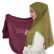 PASHMINA OVAL CERUTY HIJAB CURVEY PASHMINA CERUTY OVAL H09