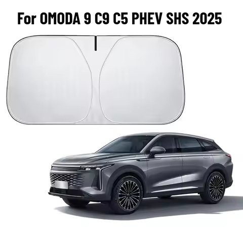 Car Front Windshield Sunshade For OMODA 9 C9 C5 PHEV SHS 2025 Accessories Window Heat Insulation Sun