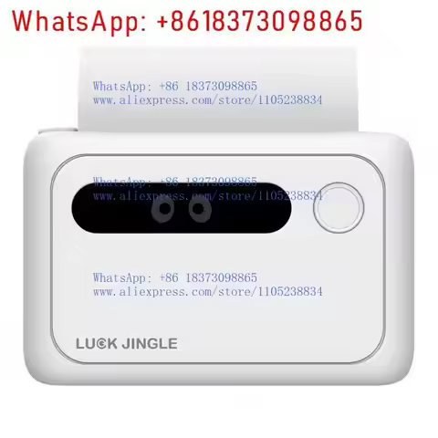 Luck Jingle L3 Mini Pocket Phone Printer Portable Office Label Picture Thermal Printer for Notes Mem
