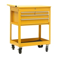 Rolling Tool Cart Multifunctional Storage Organizer Mobile Utility Cart with Drawers sturdyDuty Stee