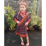 Factory direct sales IGOROT KIDS COSTUME PONCHO AND SKIRT