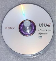 索尼 SONY DVD+R DVD光碟 空白光碟 DVD空白光碟 空白片 8x 120min 4.7G