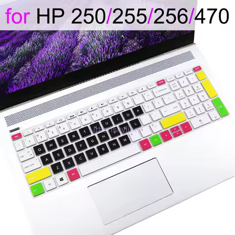 Keyboard Cover for HP 250 G10 255 G9 256 G8 470 G10 G7 G6 G5 G4 G3 G2 Essential Laptop Silicone Prot