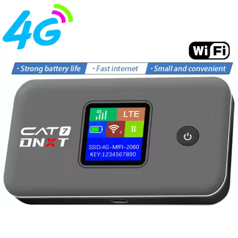 2025 New 300Mbps Mini 4G Wireless Router 2.4&5.8G Portable 4G LTE Wifi Modem WiFi6 Hotspot Router fo