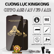 Oppo A5s / A7 / F9 / A12 Super Kingkong Tempered Glass full Screen Protector, full Screen Protector