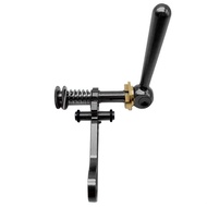 SPORT ART-2x Titanium Axle Bike Seatpost Clamp for Folding Bike Seat Post Quick Release Clamp for 3S