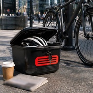 Lockable Cycle Basket Large Capacity Lockable Electric Bicycle Basket Waterproof Bike Box Weather-Re