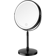 1x Girl Rotating Makeup Mirror Rechargeable 3 Dormitory Brightness Suitable for Necessities Magnifyi