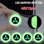 [Ready Stock] 4/12Pcs Mitsubishi Luminous Car Door Shock Absorber Gasket Sound Insulation Pad Shockproof Thickening Cushion Stickers for for Mitsubishi Xpander ASX Challenger Triton Storm Mirage g4 Expander Adventure Lancer Outlander Pajero Attrage