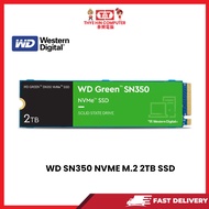 WD CSSD GREEN SN350 NVME M.2 2TB PCIE SSD