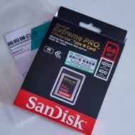 Sandisk Extreme Pro cfexpress 64GB