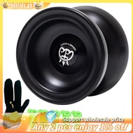 Professional Non-Responsive Yoyo,Alloy Aluminum Yoyo+Extra 5 Strings+Yoyo Gloves YoYo for Advanced P