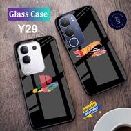 Softcase Glass For VIVO Y29 (4G) & VIVO Y29 (5G) - Case Handphone For VIVO Y29 (4G) & VIVO Y29 (5G) 
