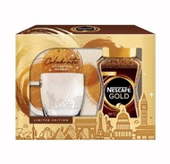 NESCAFE Gold Instant Coffee (Gift Set + Mug) เนสกาแฟ โกลด์ กาแฟสำเร็จรูป กิ๊ฟเซ็ท 200g. + แก้วมัค