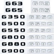Rear Trunk Letter Emblem Badge Sticker For Mercedes‑Benz G Class G55 G63 G65 G350 G500 G550 Car Exte