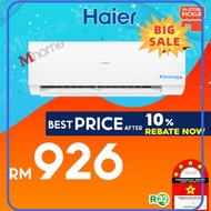 ⭐ [100% ORIGINAL] ⭐ Haier inverter ( 5 star )VXAVQAVQC UV COOL(2023)1.0HP  1.5HP  2.0HP  2.5HP R32 A