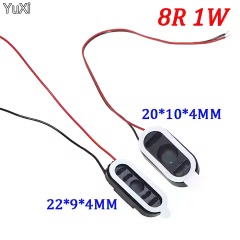 YUXI 1PCS Speaker 8 Ohm 1W 8R 1W Oval Speakers Tablet PC Small Speakers 2010 2209 8 Europe 22*9*4 20