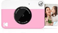 Zink KODAK Printomatic Digital Instant Print Camera (Pink), Full Color Prints On ZINK 2x3 Sticky-Bac