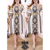 ETHNIC WOMEN'S WOVEN TUNIC DRESS, PARTY DRESS, CHURCH DRESS