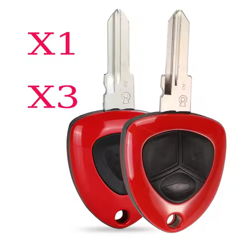 jingyuqin X1 X3 Remote 1/3 Buttons Key Shell Keyless Entry Case For Ferrari 07-14 458 Italia FF CALI