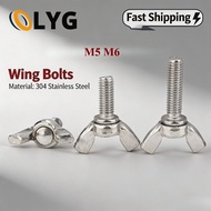 304 Stainless Steel Wing Bolt M5/M6 – Corrosion Resistant, Strong & Reliable, In Stock, Ready to Shi
