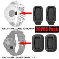 Coros VERTIX 2 APEX Pro Dust Plug Charging Port Protector Silicone soft Cover For Coros Pace 2 APEX 42mm 46mm Watch