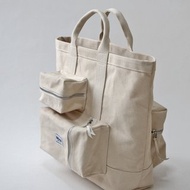 WALL TYPE II 6 號帆布多口袋大容量手提托特包