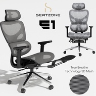 SeatZone E1 Fully Synchronized Ergonomic Office Mesh Chair adjustable office chair