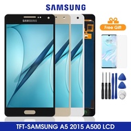 สำหรับSamsung Galaxy A5 2015สัมผัสหน้าจอLCDหน้าจอดิจิตอลประกอบสำหรับSamsung A500 A500F A500FU A500M A500Hหน้าจอสัมผัสอะไหล่ทดแทน