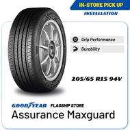 [INSTALLATION/ PICKUP] Goodyear 205/65R15 Assurance Maxguard Tire (Worry Free Assurance) - Toyota Innova [E-Ticket]