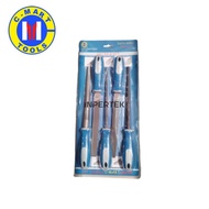 C-MART Kikir Besi Set 8 Inch File Heavy Duty Tembaga Metal PVC CMART Taiwan