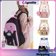 LYCOTTEmy 30cm/40cm/47cm Beg Sekolah Rendah School Bag Bags Backpack Sanrio Melody Cinamoroll Kuromi