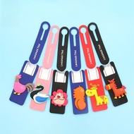 Travel Essential Luggage Tag Cute Animal Puppy Elephant Luggage Tag Boarding Tag Luggage Tag Ornamen