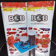 MERAH Repack Bob Red Exclusive Red Pellets Increase Red Color Ornamental Fish Predator Peacock Bass 