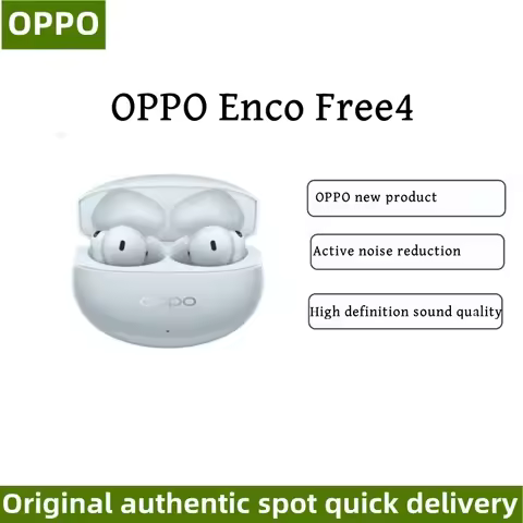 New OPPO Enco Free 4 true wireless headset 55dB flagship noise reduction LHDC HD sound quality dual 