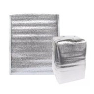 屯團百貨 - 10個裝 35(寬)*40cm 鋁箔保溫袋 食品保鮮袋 冷藏冰袋 外賣保冷袋 加厚隔熱袋 外賣袋 鋁箔冷藏袋 保溫包裝袋 錫紙食物袋 [平行進口]