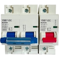 DC Circuit Breaker 1P 2P 80A 100A 125A 150A 200A 250A DC Circuit Breaker for 12V 24V 36V 48V 60V 72V