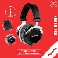 SUPERLUX HD660 PRO 32 OHM CLOSED BACK HEADPHONE (OVER-EAR HP/ DYNAMIC HEAD PHONE)
