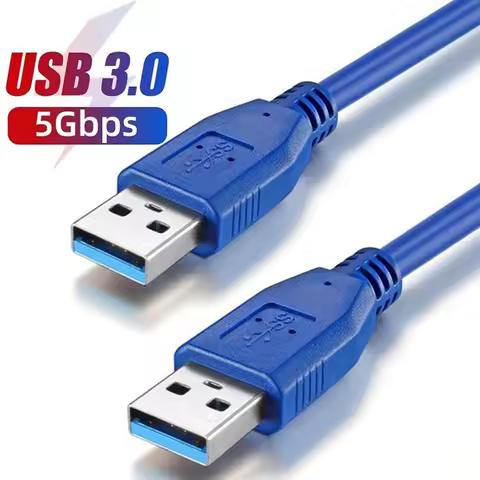 USB 3.0 Extension Cable Male To Male USB3.0 2.0 Extender Cord USB A High-speed Data Transmission for