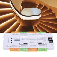 mallcenter1jw.my Mingzhe Motion Sensor Stair Light Controller  32 Channel Sequential LED Step Lighti