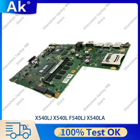 X540LJ Laptop Motherboard For ASUS VivoBook X540L D540L R540L A540L X540LJ F540L Mainboard With I3 I
