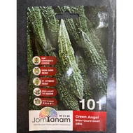 JOM TANAM Bitter Gourd Green Angel Seed JT101 / Benih Peria Kecil / 苦瓜种子 / Green Angel 101 (10 seeds