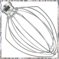 [Z F L U] Wire Whip for Kitchenaid Stand Mixer 5QT Lift and 6QT, Whisk Attachment, Stainless Steel E