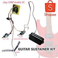 Pickup sustainer guitar kit guitar tone sustain extender 2 modes harmonicnatural for Ibanez fender G
